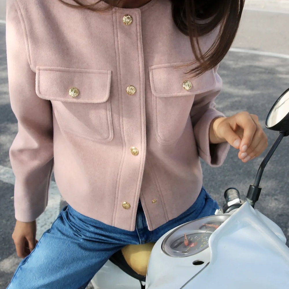 Zara soft pocket jacket